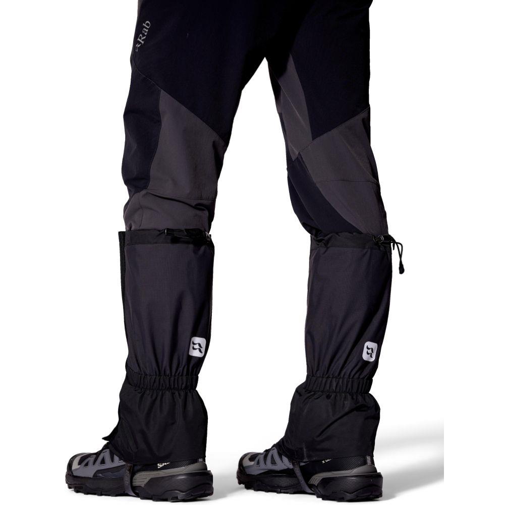 Rab Trek Gaiter (Black) men back lefgs