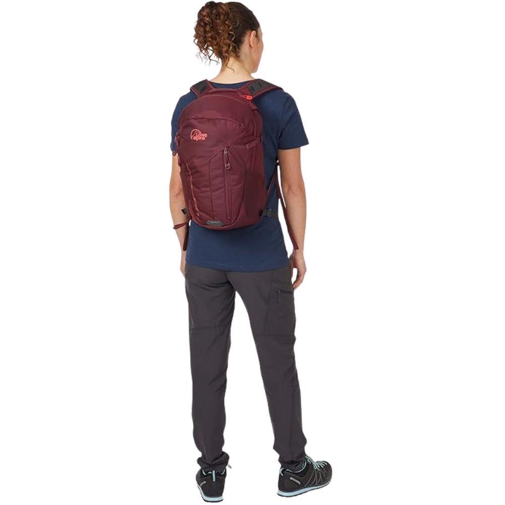 Lowe Alpine Edge 18L Day Pack (Deep Heather) back model