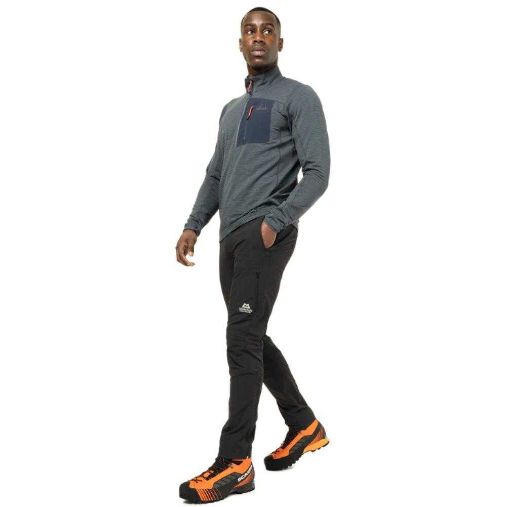 Mountain Equipment Ibex Mountain Men&#39;s Pant - Long (2025) (Black) walking left