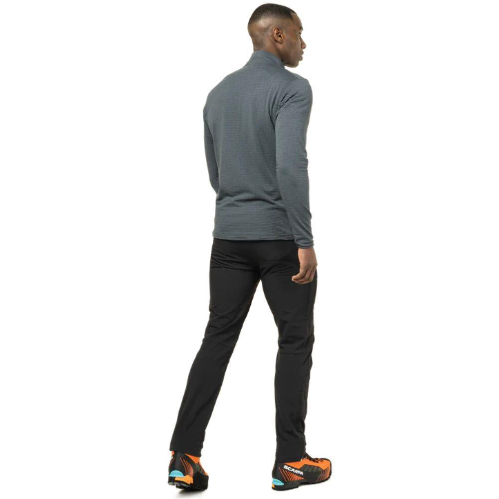 Mountain Equipment Ibex Mountain Men&#39;s Pant - Long (2025) (Black) walking away from
