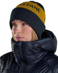 Montane Logo Cuffed Beanie Hat (Eclipse Blue) woman