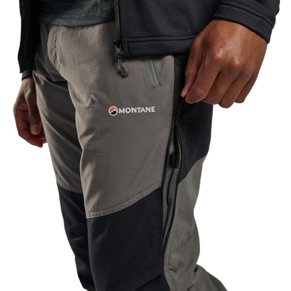 Montane Men's Terra Pants - Short (Graphite) logo