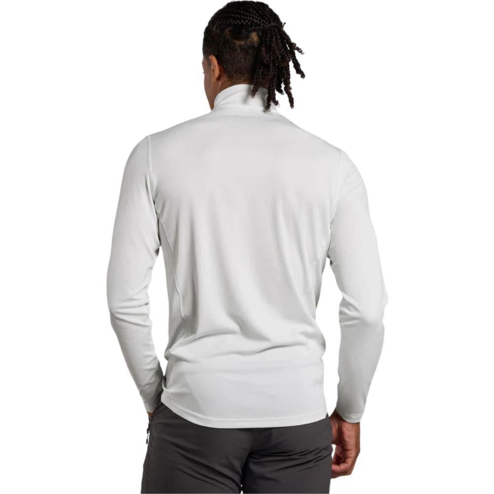 Montane Men's Dart Zip Neck T-Shirt (Powder) back
