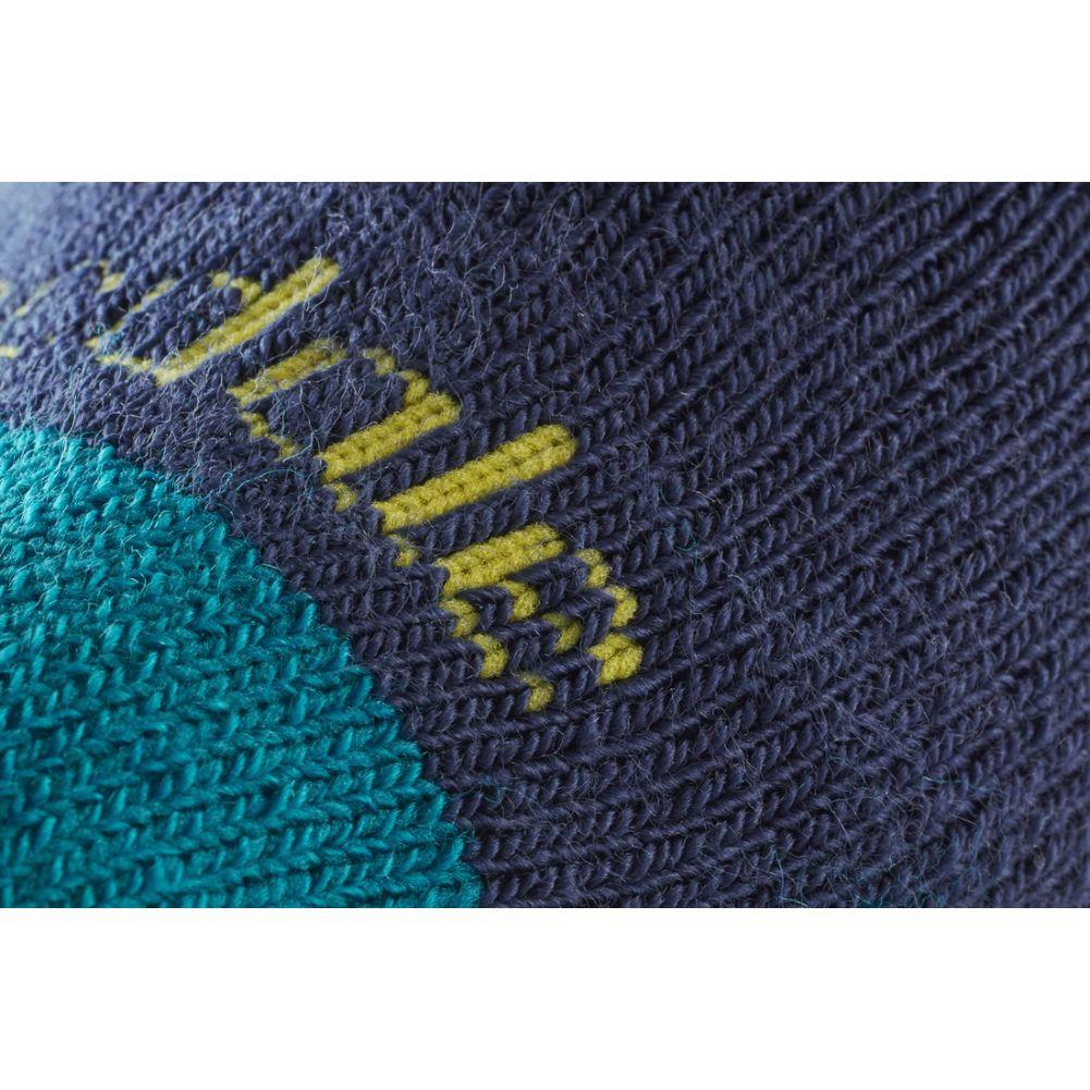 Bridgedale Men's Hike Midweight Merino Performance Boot (Petrol/Navy) close up