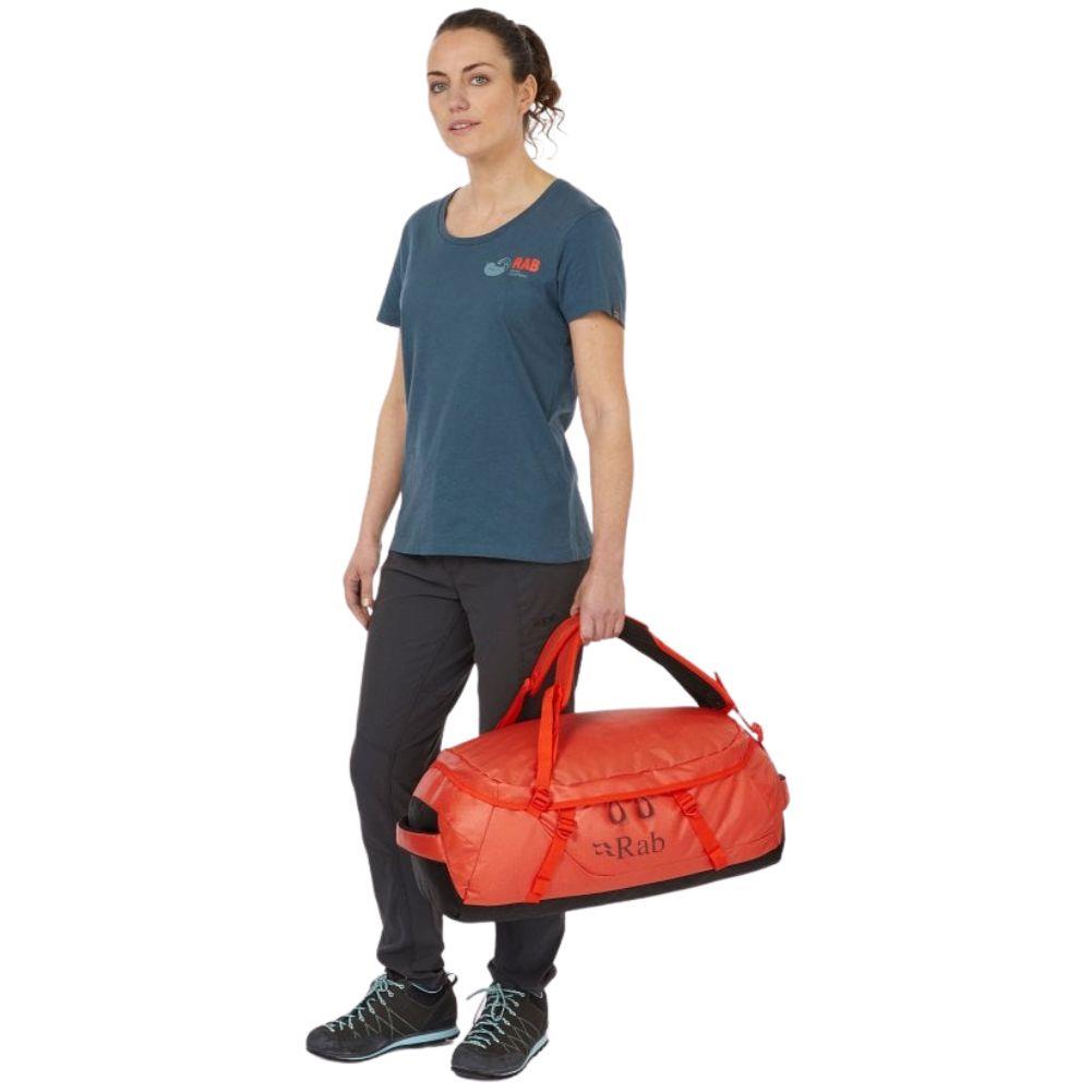 Rab Escape Kit Bag LT 30 (Red Grapefruit) lookig at me