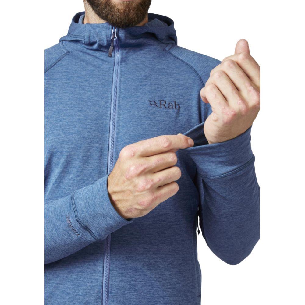 Rab Men's Nexus Full Zip Hoody (Denim) sleeve