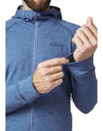 Rab Men's Nexus Full Zip Hoody (Denim) sleeve