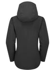 Rab Women's Downpour Waterproof Jacket (Black) back