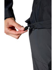 Rab Women's Downpour Waterproof Jacket (Black) base pulley