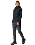 Rab Women's Downpour Waterproof Jacket (Black) full body
