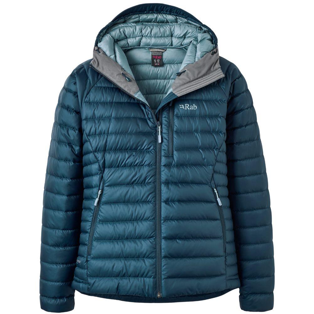 Rab Women's Microlight Alpine Down Jacket (Tempest Blue)