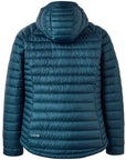 Rab Women's Microlight Alpine Down Jacket (Tempest Blue) back