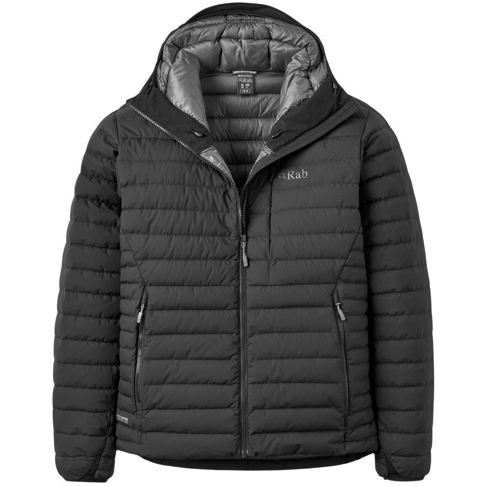 Rab Men's Microlight Windstopper Down Jacket (Black)