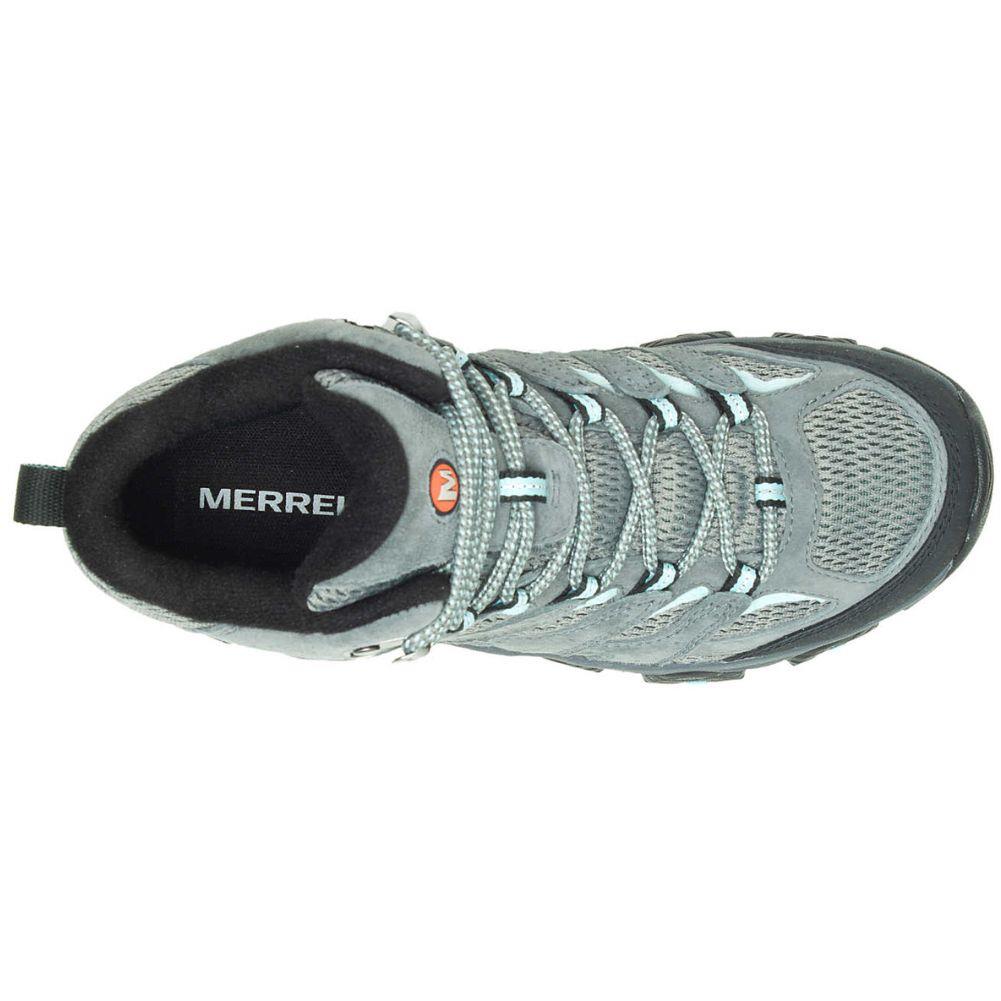 Merrell Women's Moab 3 Mid GORE-TEX Walking Shoes (Sedona Sage) top view