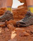 Merrell Women's Moab 3 Mid GORE-TEX Walking Shoes (Sedona Sage) rocks