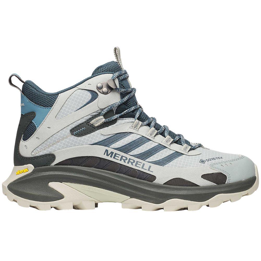 Merrell Men's Moab Speed 2 Mid GORE-TEX Walking Shoe (Calcite)