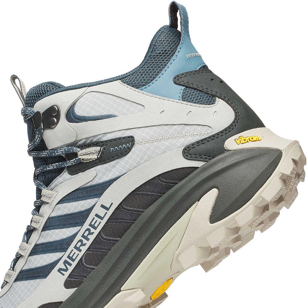 Merrell Men&#39;s Moab Speed 2 Mid GORE-TEX Walking Shoe (Calcite) hell up