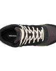 Merrell Men's Tempo Sol Mid Waterproof Walking Shoes (Coal) top view