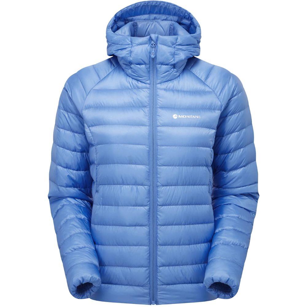 Montane Women's Anti Freeze Hooded Down Jacket - 2025 (Cornflower)