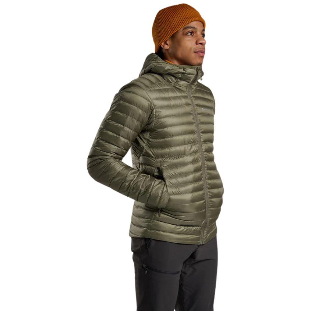 Montane Men's Anti Freeze Lite Hooded Down Jacket (Caper) hands in pocket