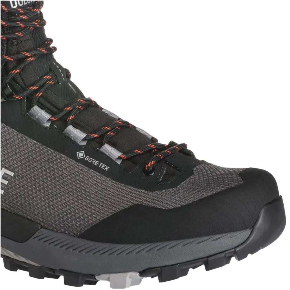 Dolomite Men's Vernale High GTX Walking Shoe (Black/Anthracite Grey) tip