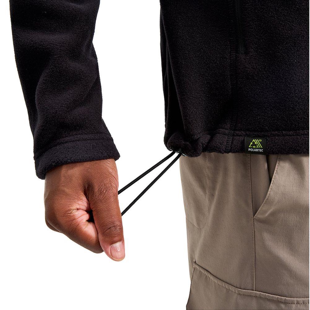 Berghaus Men's Prism InterActive Polartec Fleece Jacket (Black) pulley