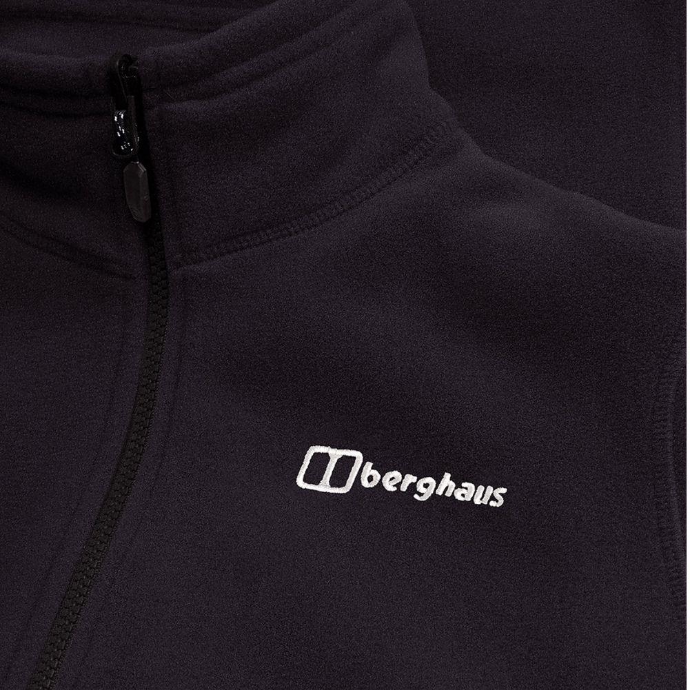 Berghaus Men&#39;s Prism InterActive Polartec Fleece Jacket (Black) logo