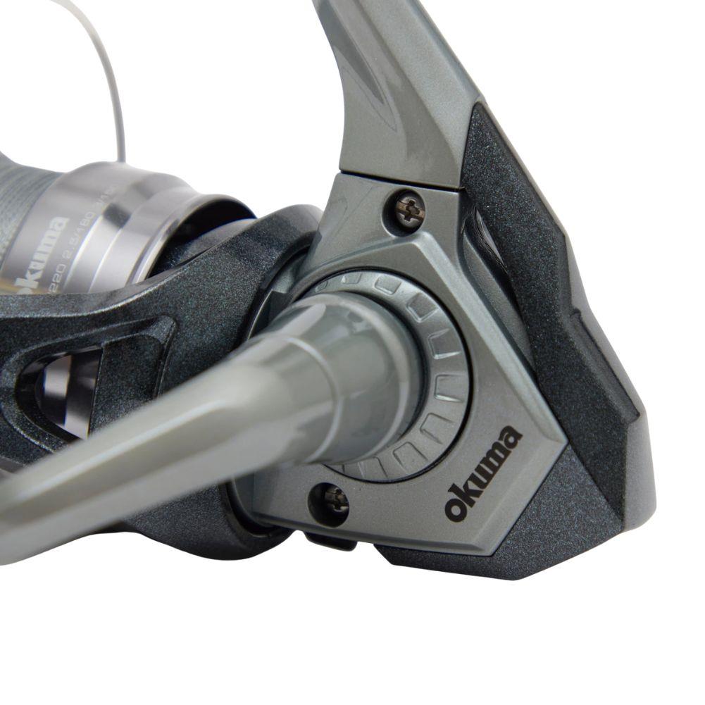 Okuma Azaki Braided With/Line Spinning Fishing Reel Logo