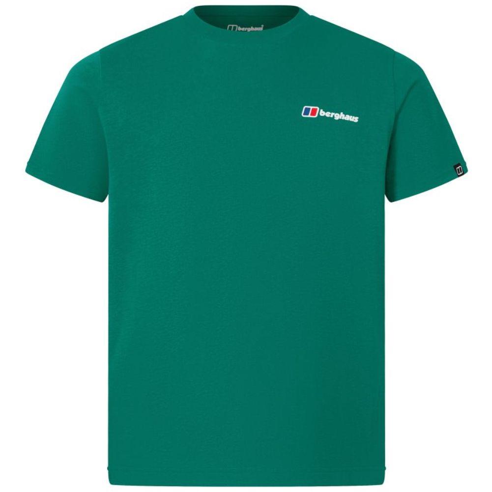 Berghaus Men's Front & Back Logo T-Shirt (Meadow Green)