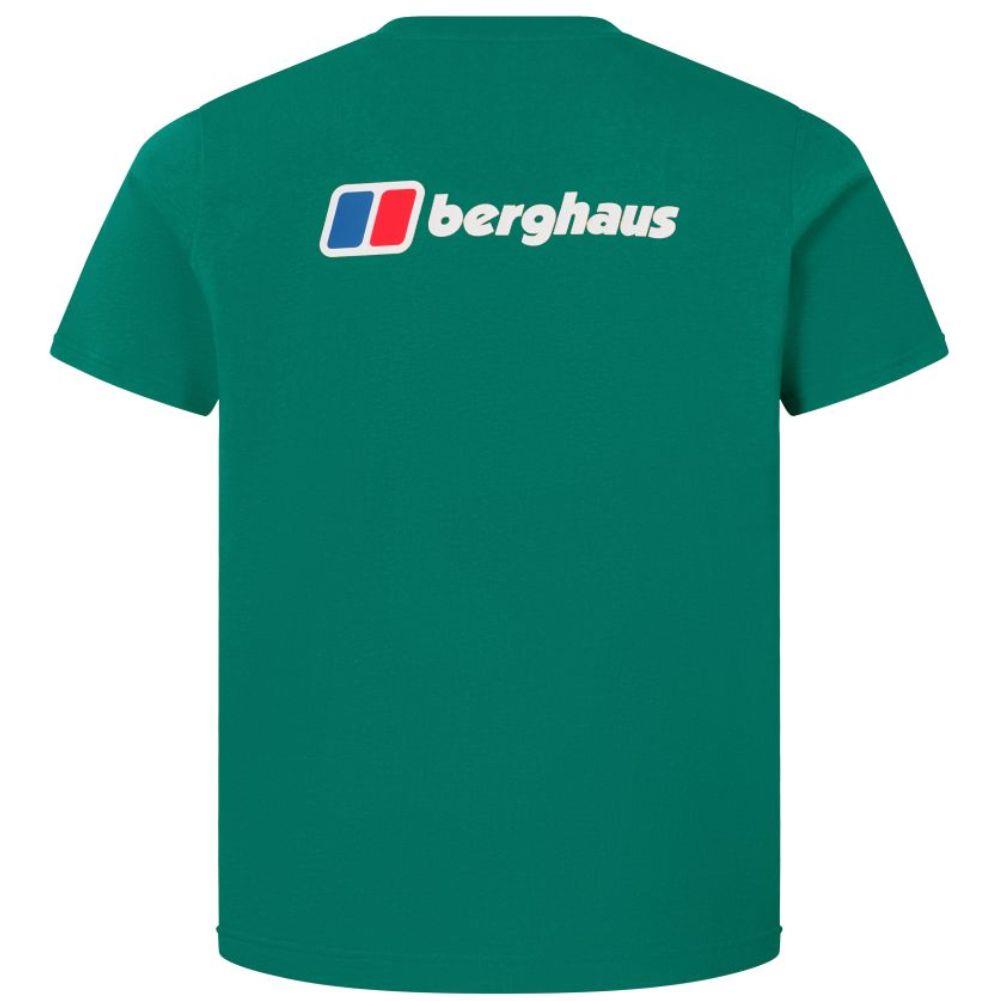 Berghaus Men's Front & Back Logo T-Shirt (Meadow Green) back