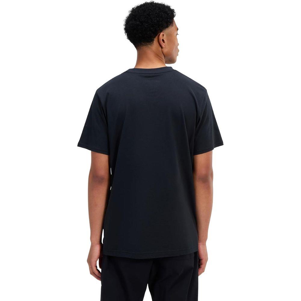 Berghaus Men&#39;s Class XL-Logo T-Shirt (Black) back model