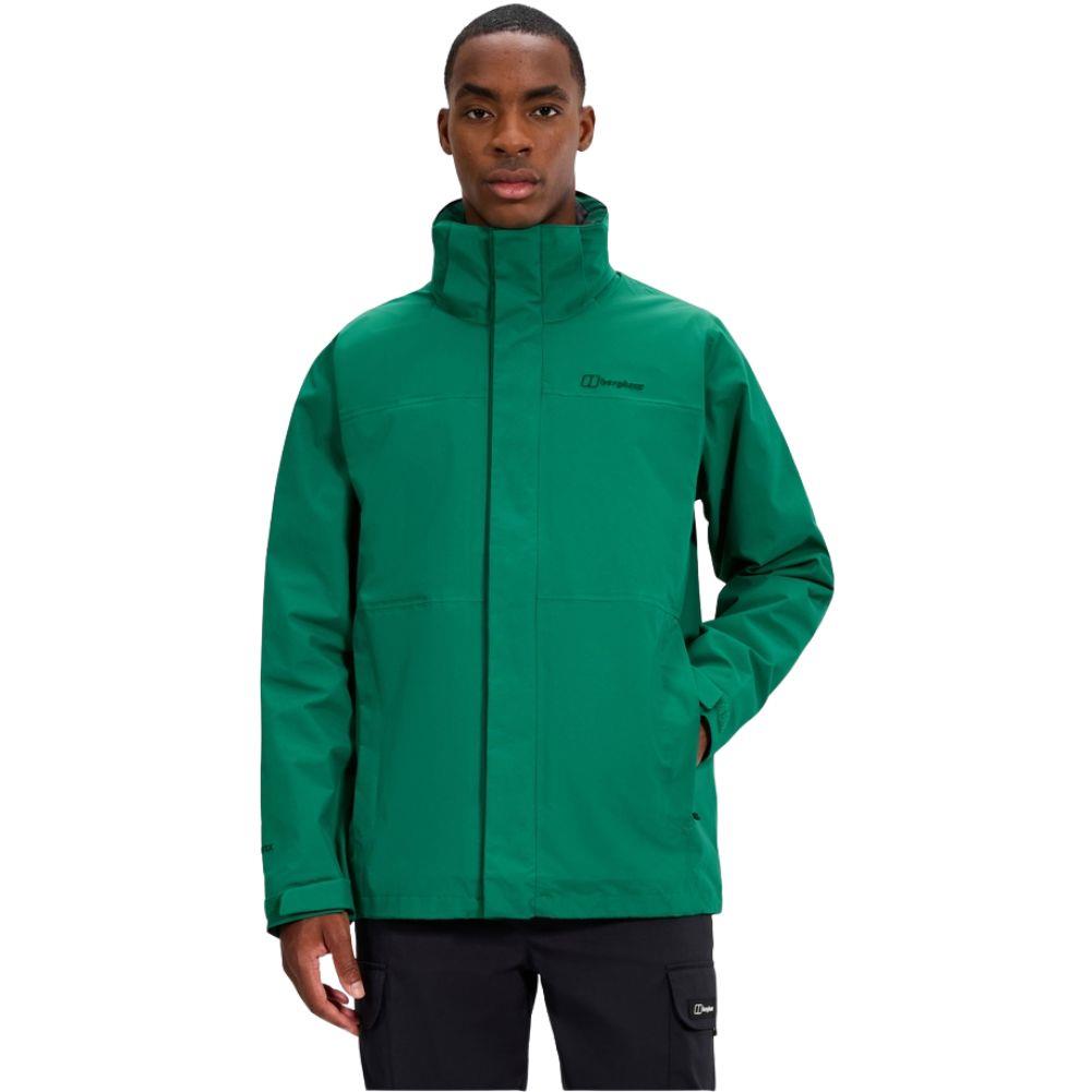 Berghaus Men's Hillwalker 2.0 Interactive Gore-Tex Jacket (Meadow Green) hand in pocket