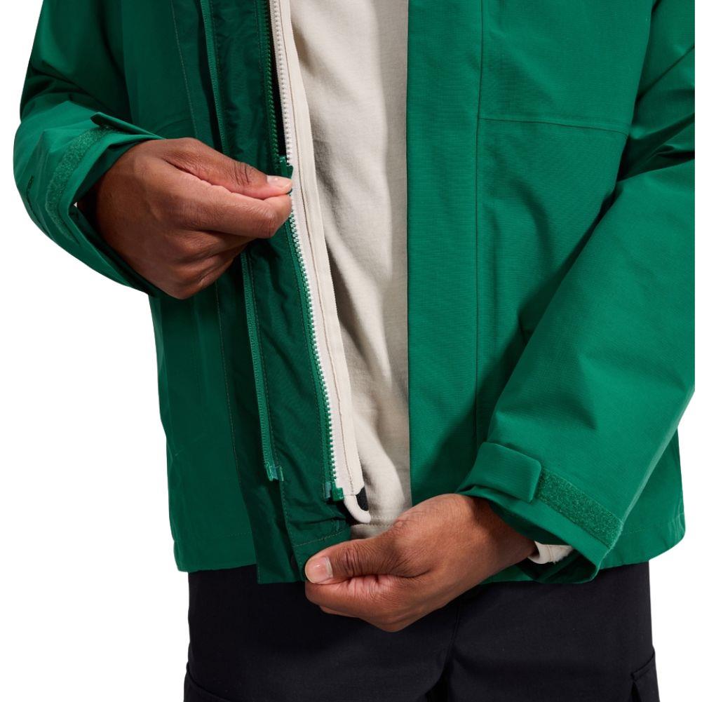 Berghaus Men&#39;s Hillwalker 2.0 Interactive Gore-Tex Jacket (Meadow Green) zipper pull