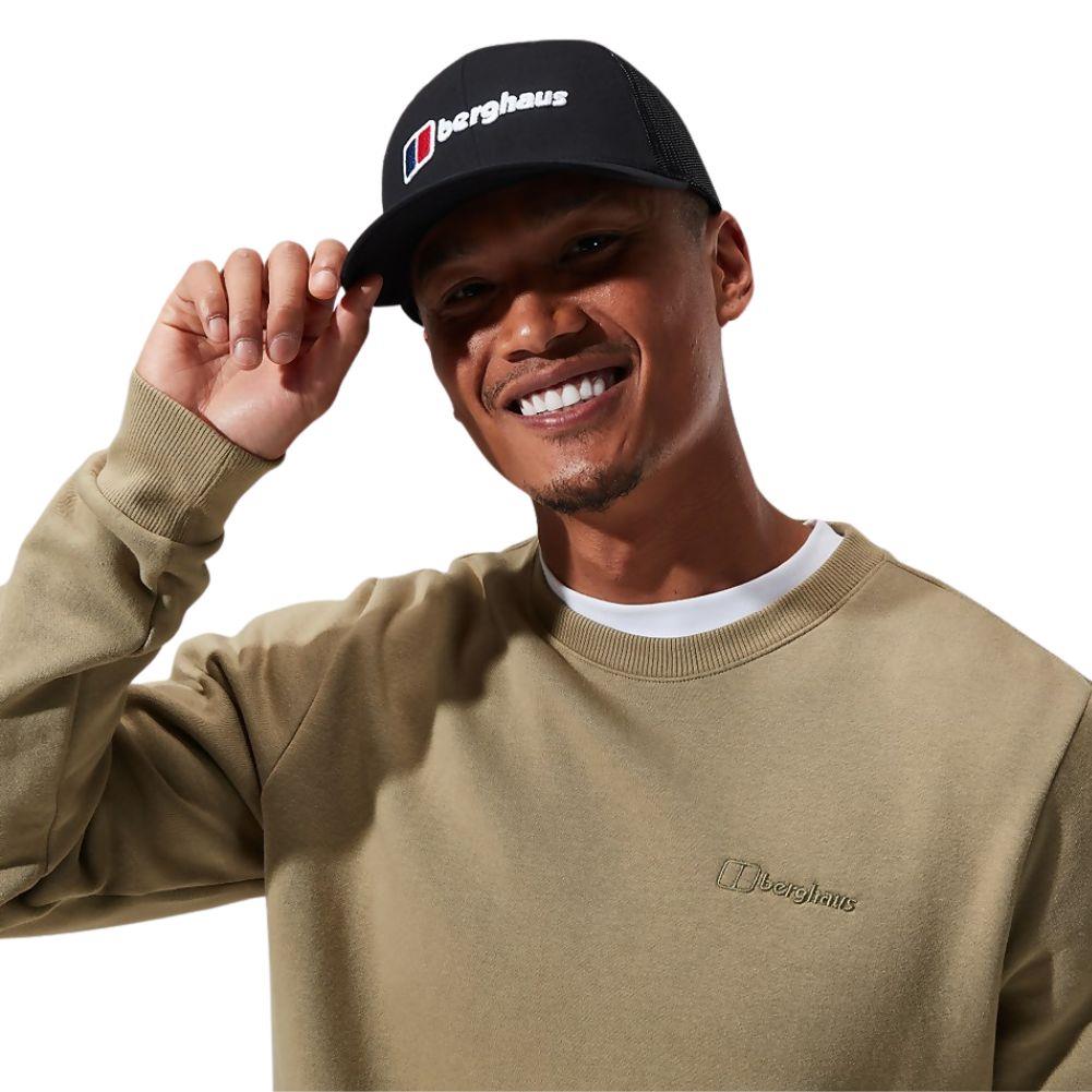 Berghaus Logo Recognition Trucker Cap (Black) front model