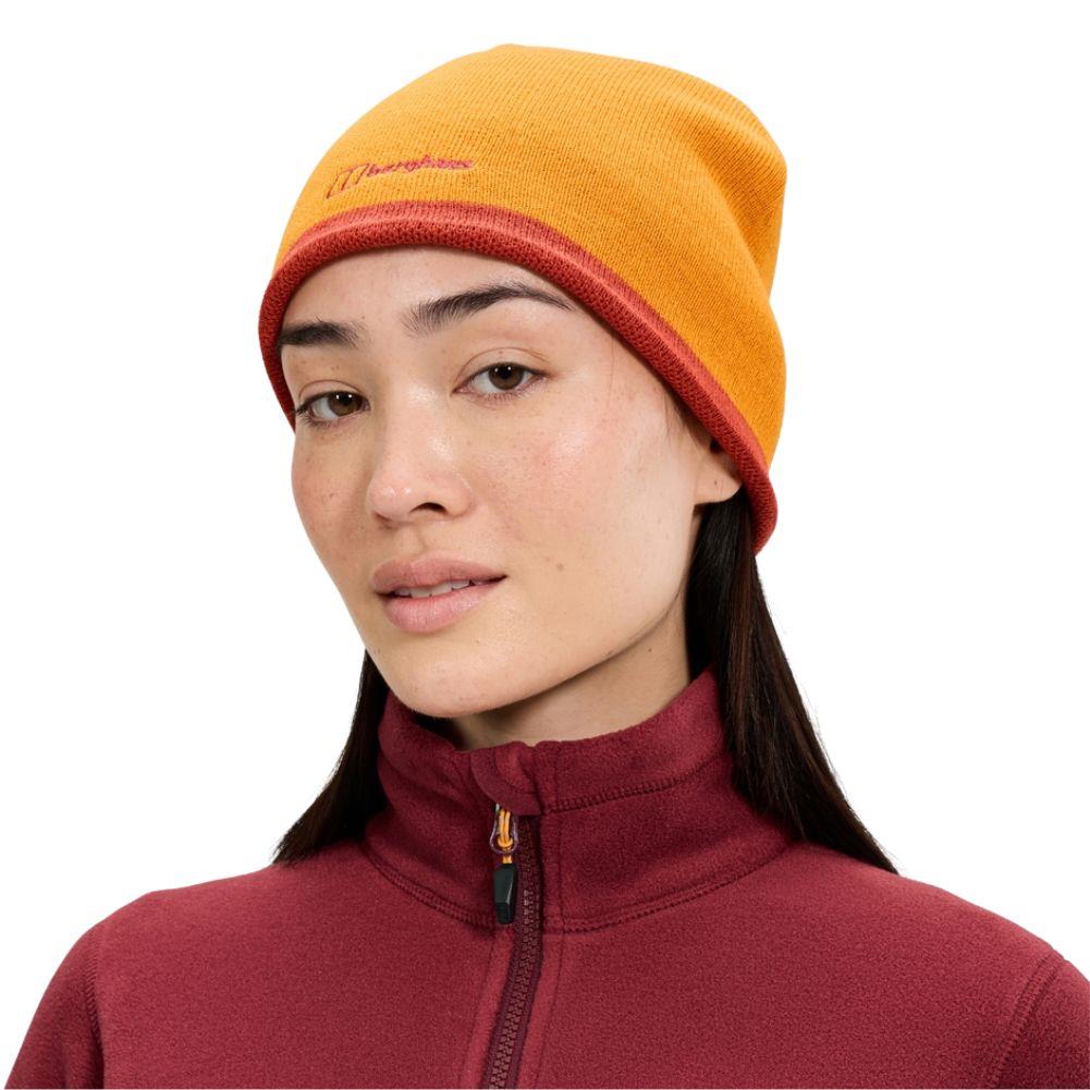 Berghaus Unisex Blocks Beanie (Orange) side