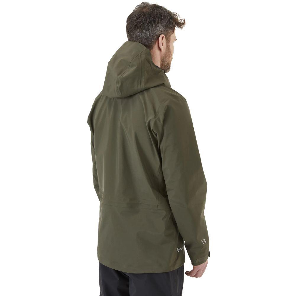 Rab Mens Kangri GTX Jacket (Army) angle back