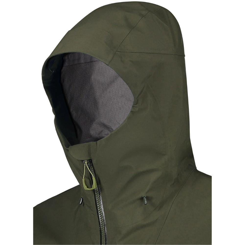 Rab Mens Kangri GTX Jacket (Army) hood up