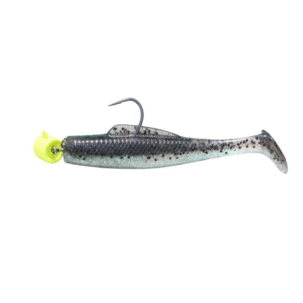 VMC Swingin Ned Rig Fishing Jig Head (Chartreuse) Side