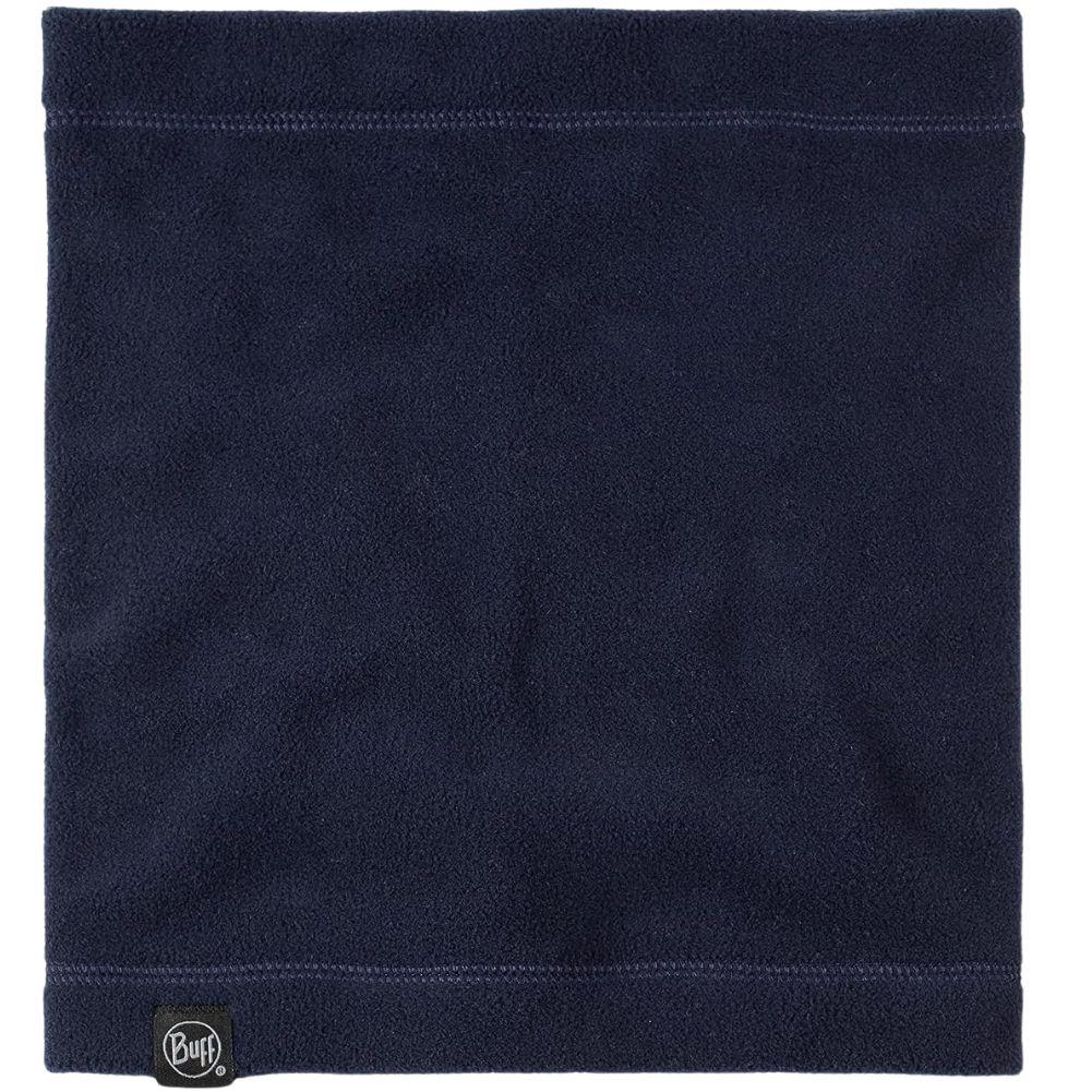 Buff Polar Neck Warmer (Solid Dark Navy) flat