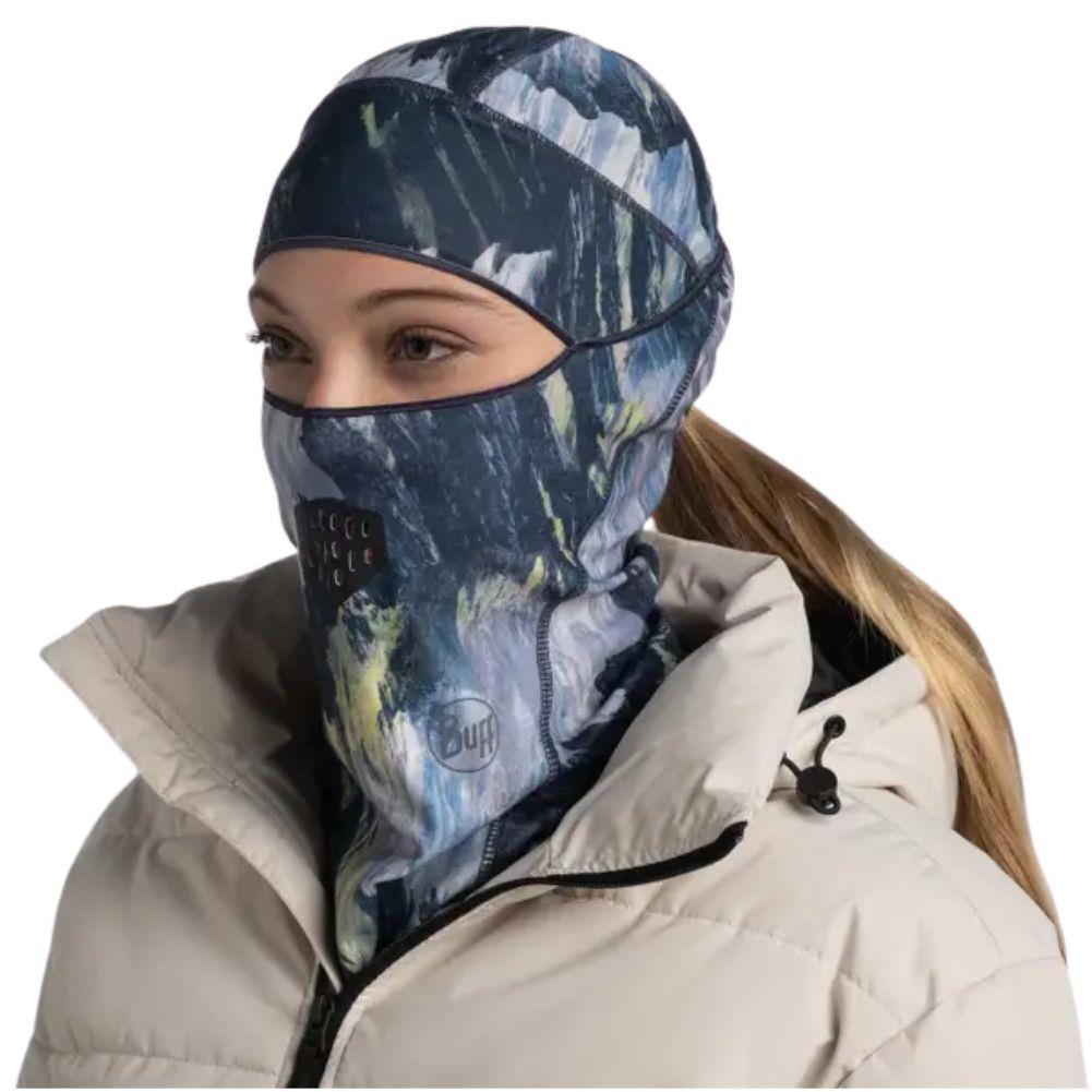 Buff ThermoNet Balaclava (Retec Grey) angle woman