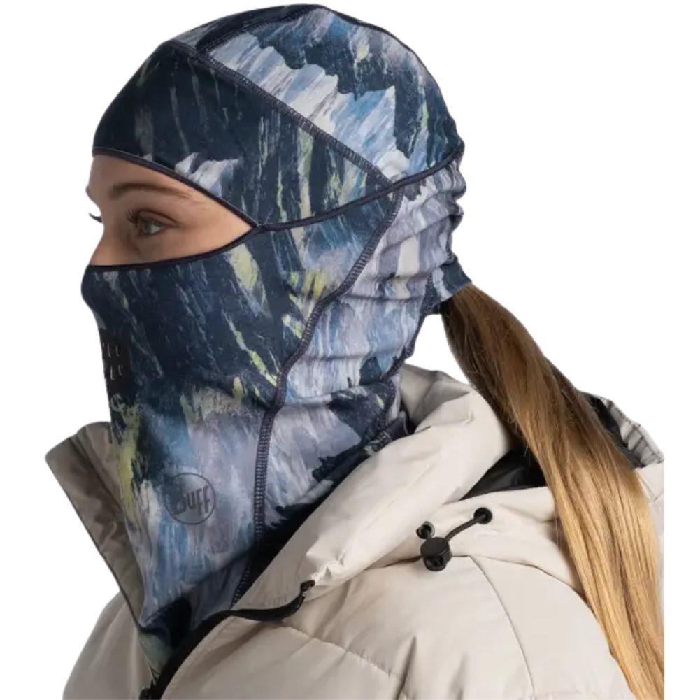Buff ThermoNet Balaclava (Retec Grey) left woman