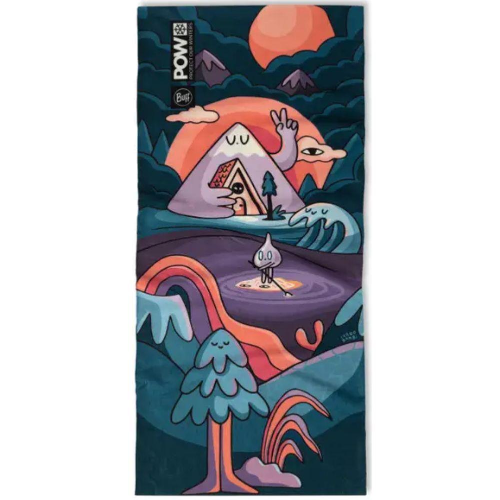 Buff Original EcoStretch Neckwear (POW Owyz Multi by Turbo Bambi) flat
