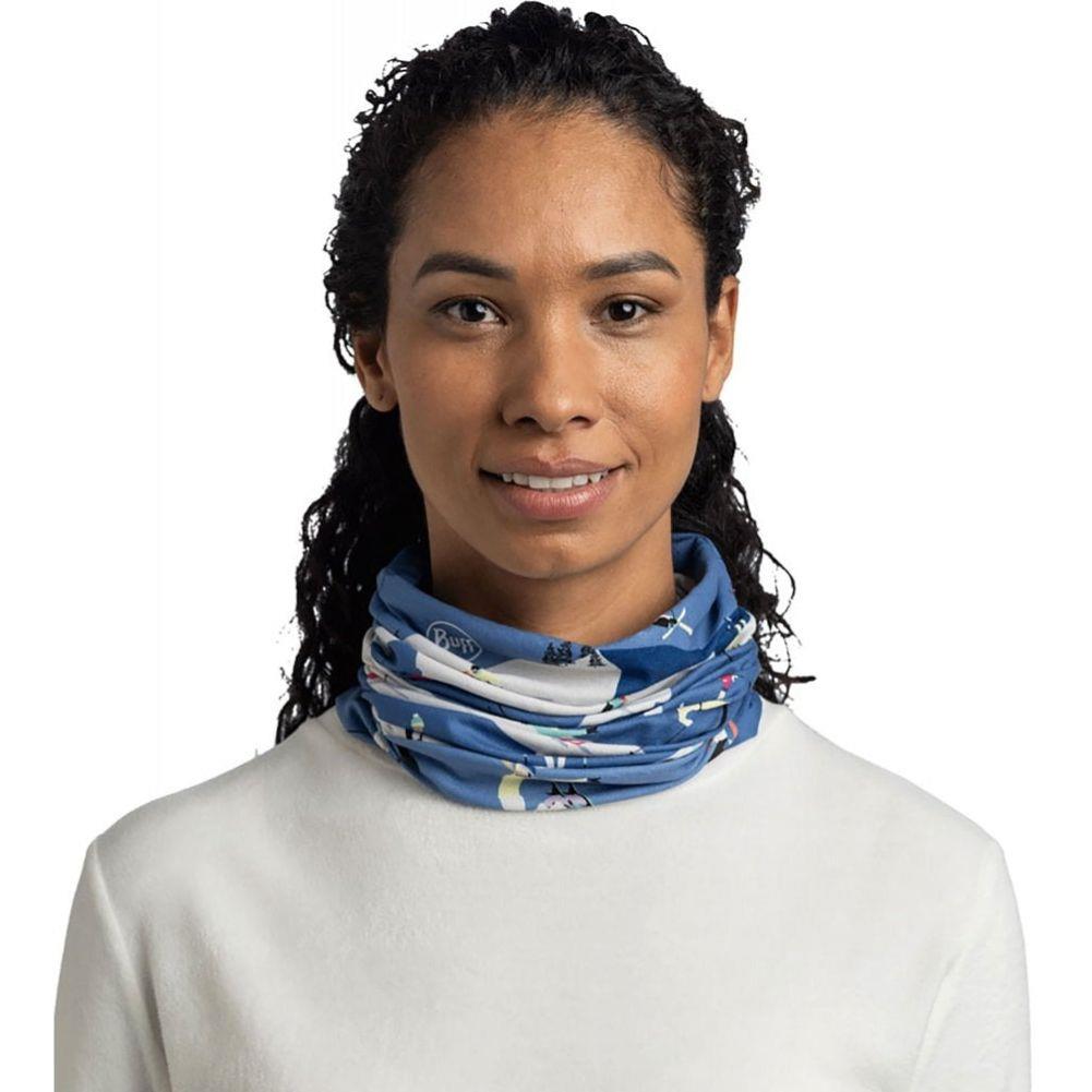 Buff Original EcoStretch Neckwear (Umyr Holidays) on neck