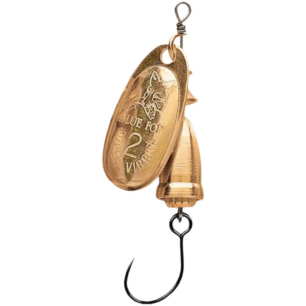 Blue Fox Vibrax Shad Fishing Spinner Lure (Trout Shad) back