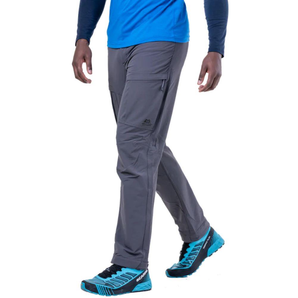 Mountain Equipment Men's Ibex Pro Pant (Anvil Grey) walking