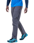 Mountain Equipment Men's Ibex Pro Pant (Anvil Grey) walking