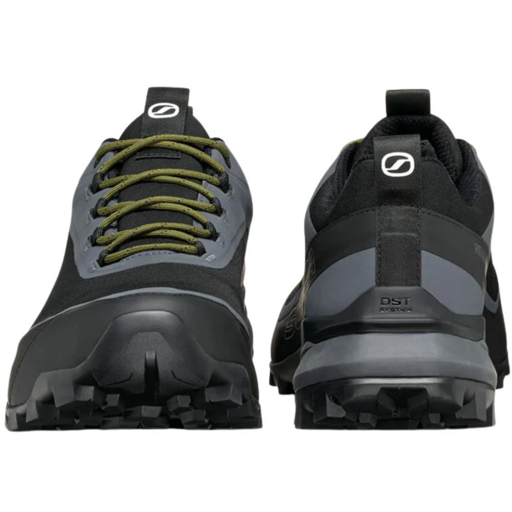 Scarpa Men's Ribelle Cross 2 GTX Walking Shoes (Black/Olive) front back