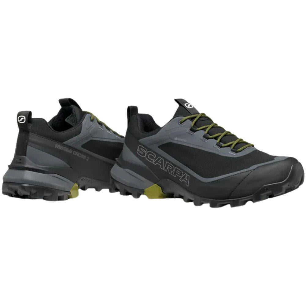 Scarpa Men&#39;s Ribelle Cross 2 GTX Walking Shoes (Black/Olive)