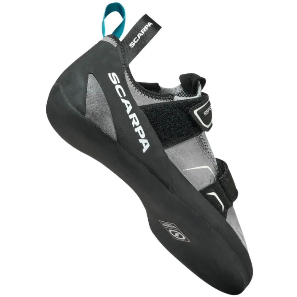 Scarpa Women's Reflex VS Climbing Shoes (Light Grey/Black) right back angle
