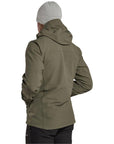 Montane Men's Tenacity XT Hooded Softshell Jacket (Caper) back model angle